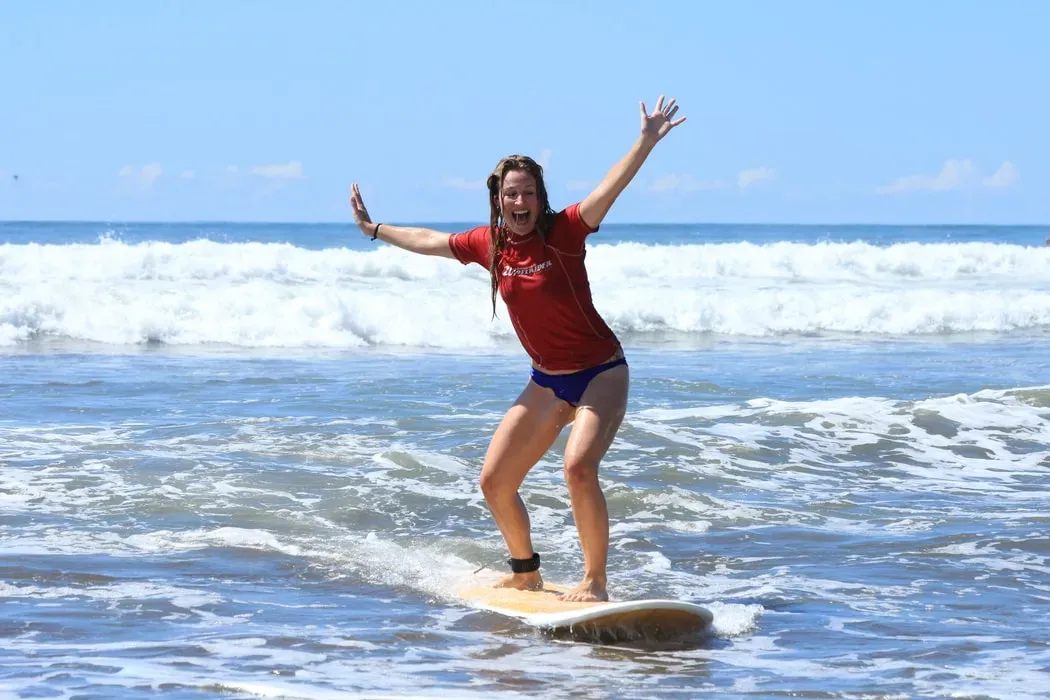 Dominical Waverider - Costa Rica Surf Camp — Playa Dominical provides a stunning backdrop for this surf camp, with its warm waters and consistent waves. The area is rich in natural beauty, featuring dense rainforests teeming with exotic wildlife and pristine beaches well suited to relaxation. It's a vibrant tropical environment where adventure and tranquility coexist.
