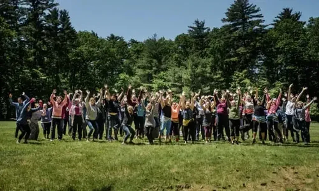 Enjoy the Journey Retreats — The retreats are held in natural, rustic camp environments that feature warm and inviting meeting spaces. Expect stone fireplaces, spacious common areas, and dining halls that foster a sense of community and comfort amidst the natural surroundings.