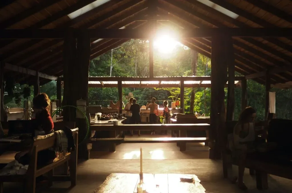 Equilibrium Project — set in the heart of Costa Rica, the Equilibrium Project is situated within Protopia, a vibrant permaculture farm. The venue spans 14 hectares of secondary rainforest, boasting mature fruit trees, fertile farmland, and tranquil rivers with cascading waterfalls. The majestic Volcano Tenorio provides a breathtaking backdrop, creating an immersive natural environment.
