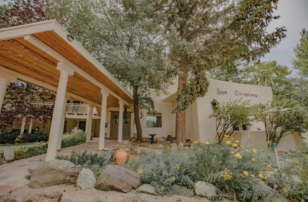 Erin Carney Yoga — Situated in Taos, New Mexico, the Hyperslow Retreat Center provides a tranquil setting for introspection and practice. While specific details about the immediate landscape are not provided, the region is known for its high desert beauty and mountainous backdrops, suggesting a peaceful and inspiring atmosphere conducive to retreat.