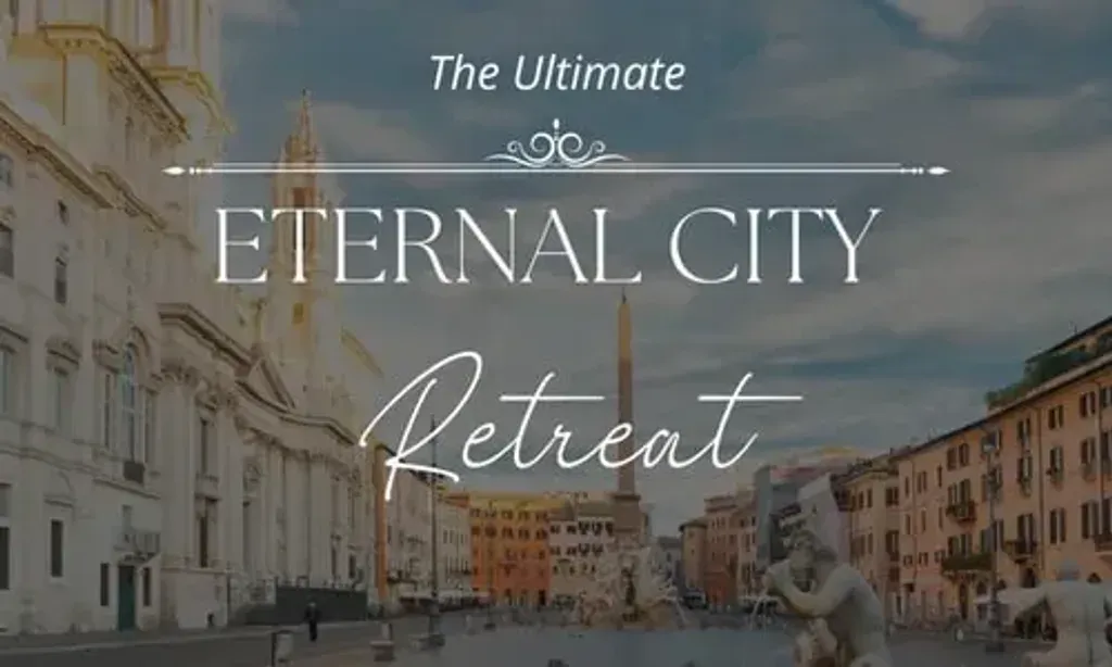 Eternal City Yoga Retreat - Avventura Retreats — The retreat is set within the vibrant heart of Rome, offering a dynamic backdrop of historical architecture and bustling city life. Guests can easily access major landmarks, immersing themselves in the rich cultural heritage of the 'Eternal City' while enjoying moments of peace.