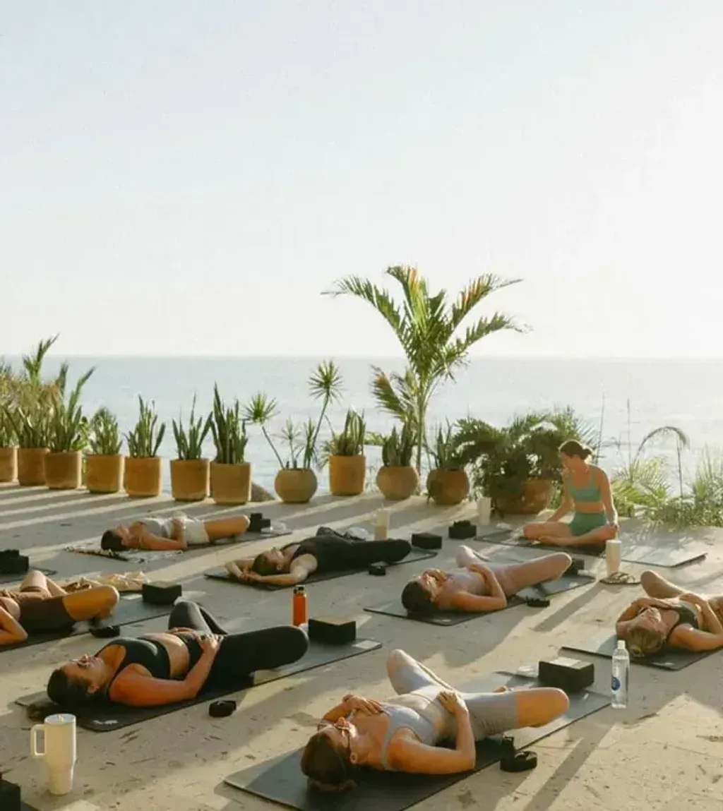 Evara Retreats yoga & wellness — La Joya in Sayulita, Mexico, provides a scenic backdrop for the retreats, located just outside of Puerto Vallarta. This coastal setting offers a blend of natural beauty and local culture, creating an atmosphere conducive to relaxation and personal exploration.