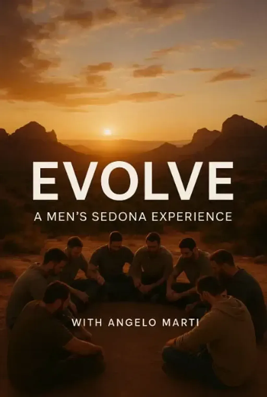EVOLVE — EVOLVE is situated in the iconic red rock landscape of Sedona, Arizona. The natural energy of this renowned spiritual hub plays a significant role in the retreat's offerings, providing a powerful and immersive environment for introspection and renewal.