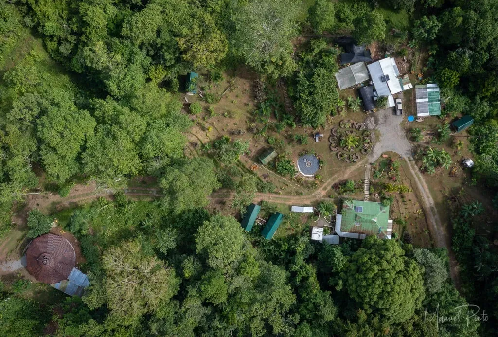 Finca Las Hormigas — Located in the heart of the Caribbean jungle, Finca Las Hormigas is a permaculture farm completely off the grid. The venue boasts a network of trails, inviting exploration of the lush, natural surroundings and fostering a deep connection with the environment.