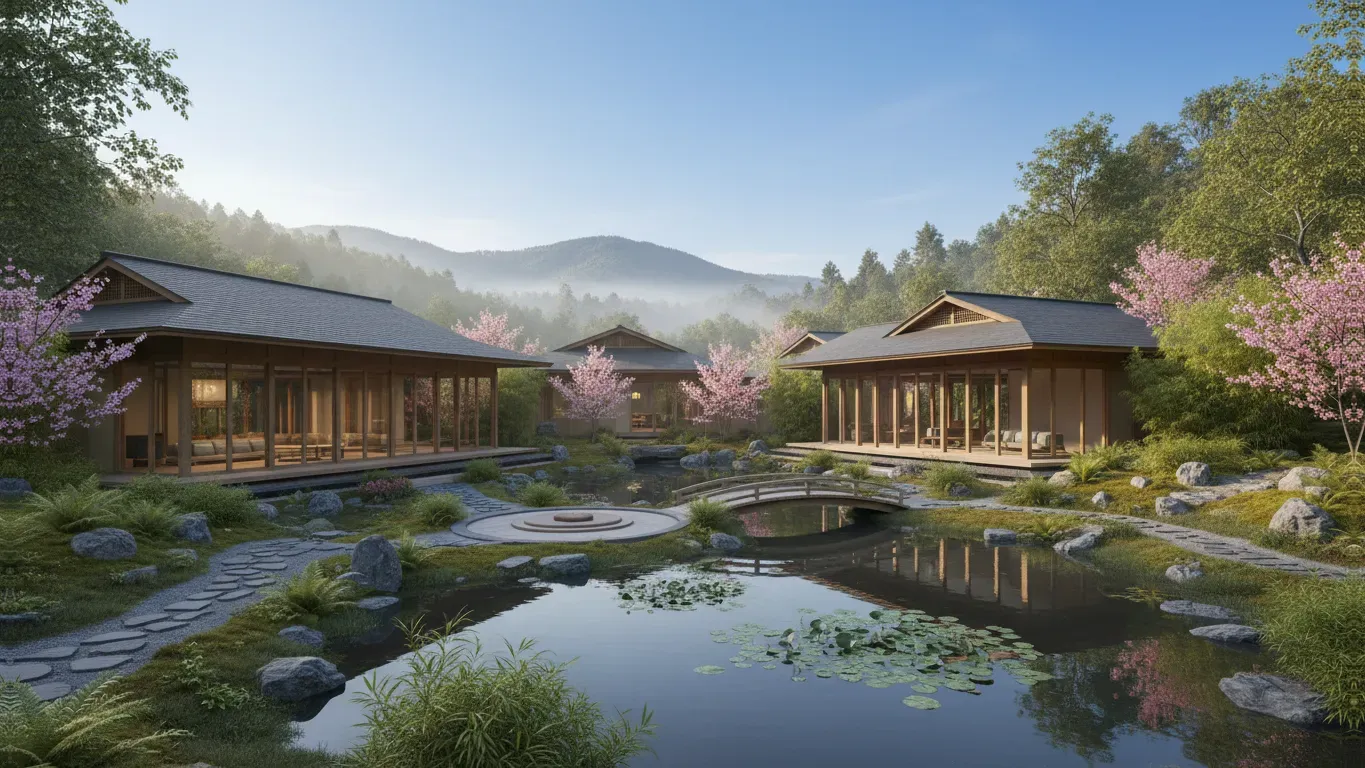 Floofy Farm — set in the serene Romanian countryside, Floofy Farm provides a tranquil and rustic environment. The focus is on natural healing, with animals and herbs contributing to a peaceful atmosphere. Expect rolling hills and a genuine connection to rural life.