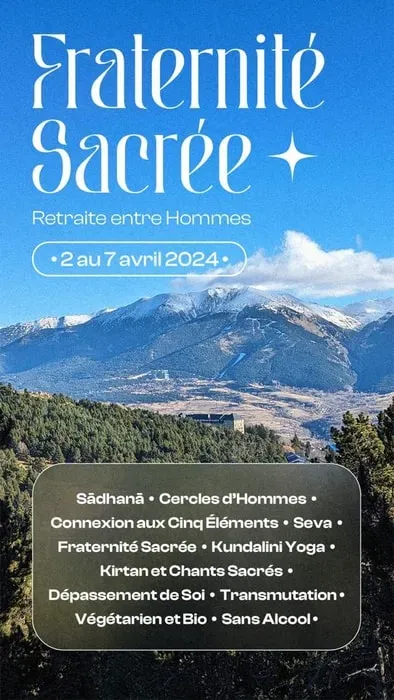 Fraternité Sacrée — Font Romeu, set in the Pyrenees, offers a serene and invigorating mountain environment. The crisp air and natural beauty provide a perfect backdrop for introspection and spiritual practice, allowing visitors to connect deeply with their surroundings.