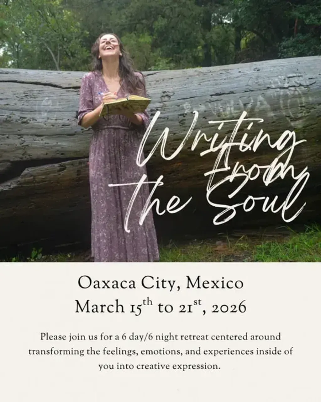 Free Bird Hotel Retreats — set in the vibrant heart of Oaxaca City, the retreat takes place in a beautiful private villa. This central location offers easy access to the city's rich cultural tapestry, while providing a peaceful sanctuary for creative exploration. The surrounding area is known for its artistic energy and historical charm.