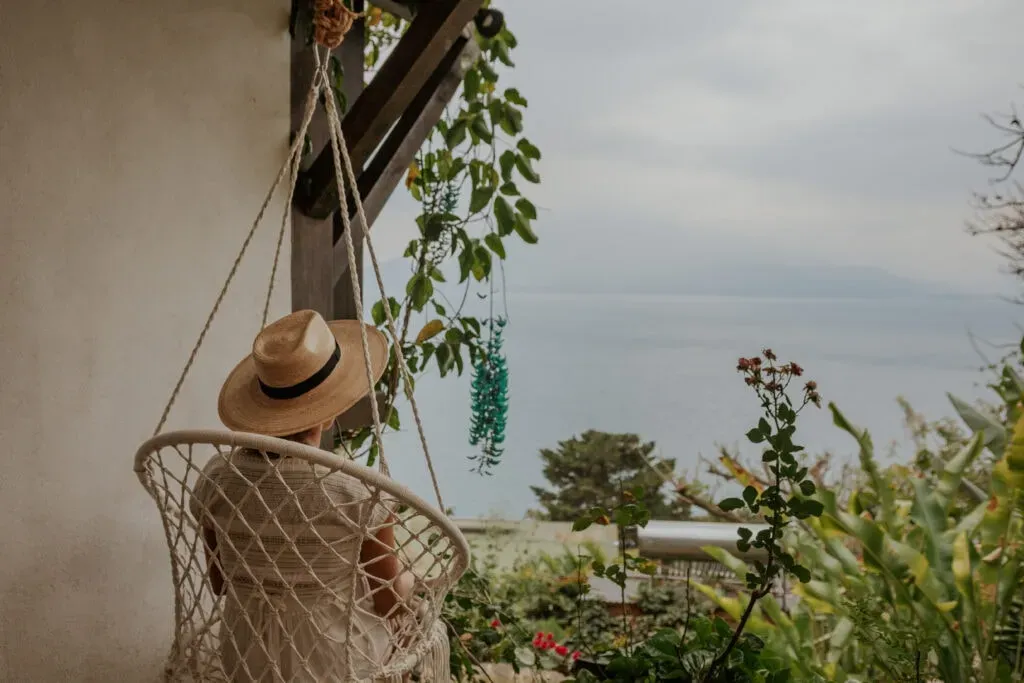 Gaia Circle — The center is located on a silent mountain-hill, offering spectacular, breath-giving views of Lake Atitlán and its majestic volcanoes. It's a tranquil hillside haven, just moments from the authentic Mayan village of Jaibalito, providing a deep connection to life's circadian rhythms and the mysteries of the Maya people.