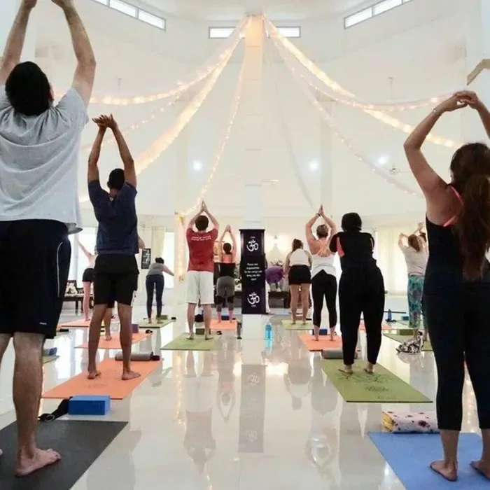 Genuine yoga school — The center is situated by the Andaman Sea in Phang Nga, southern Thailand, offering a peaceful retreat away from the usual tourist bustle. The location was specifically chosen for its natural balance of the five elements, creating a harmonious environment conducive to deep yogic practice and personal transformation.