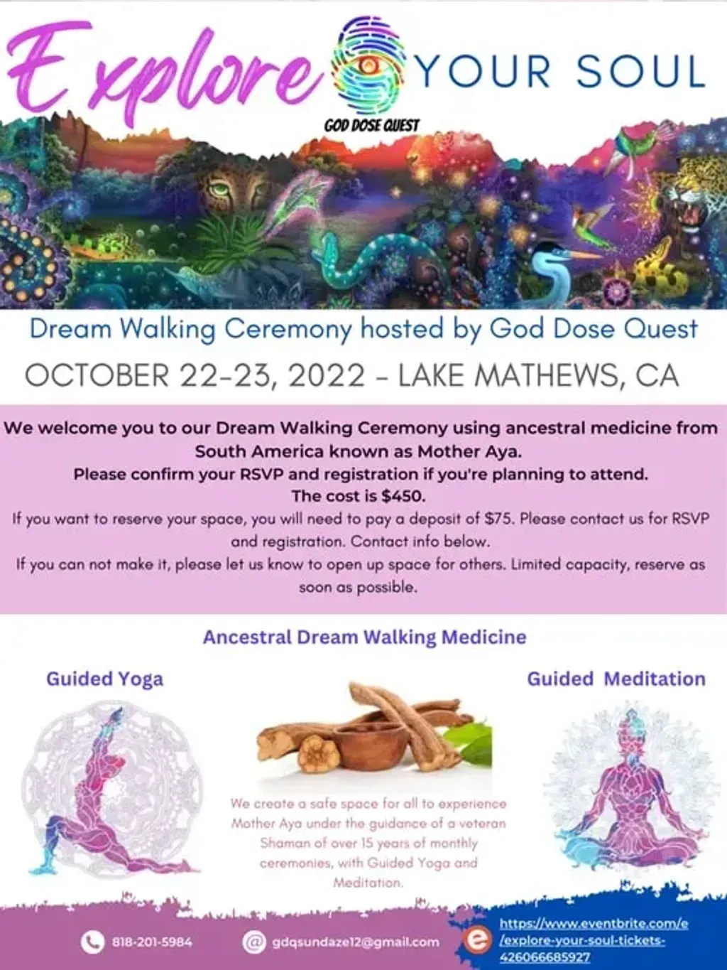 God Dose Quest — Located in Perris, California, the center provides a serene backdrop for introspection and healing. While specific details about the immediate surroundings are not provided, the presence of amenities like a pool and hot tub suggests a comfortable and well-appointed environment designed for relaxation and personal discovery.