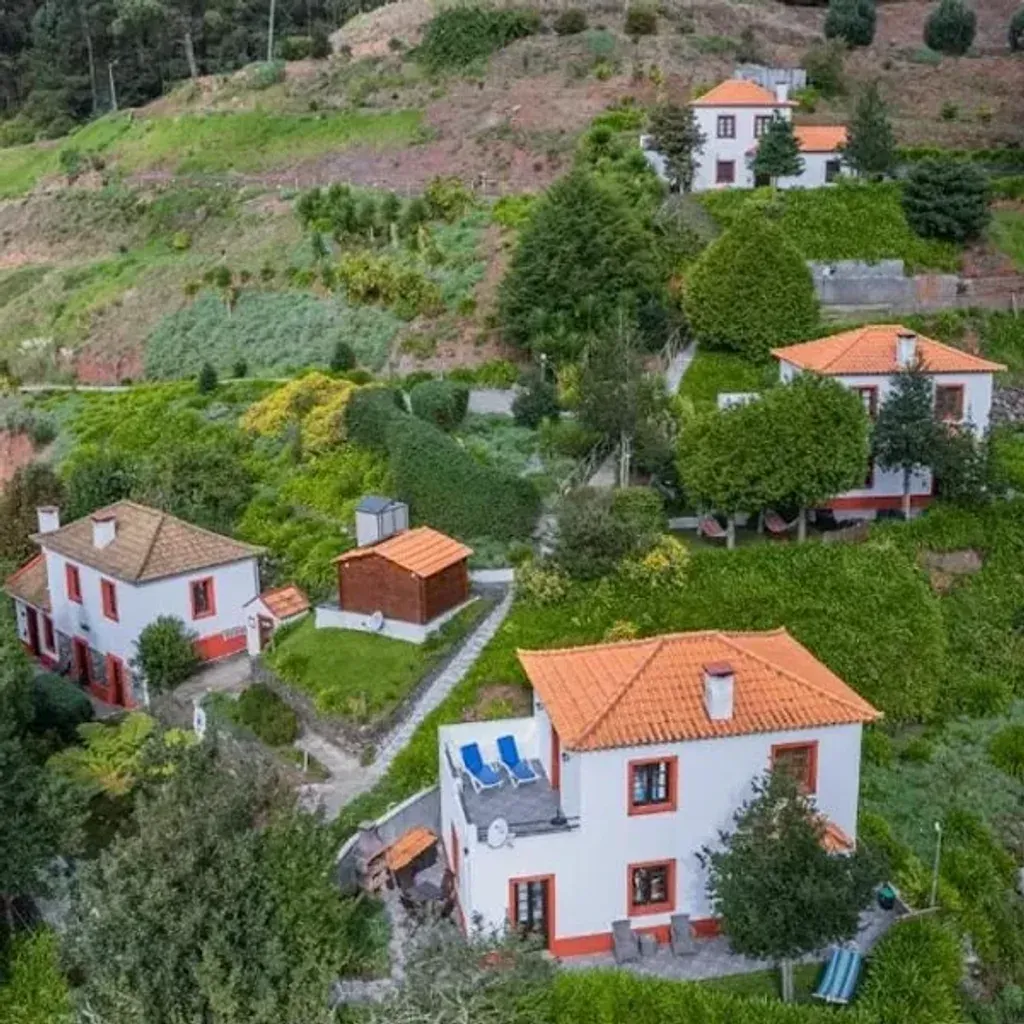 Heart of Madeira — The center is situated in Ribeiro Serrao, a picturesque area on the island of Madeira. The natural surroundings are lush and green, offering a peaceful and inspiring atmosphere for retreat participants. The island's mild climate and stunning landscapes create an ideal environment for introspection and connection with nature.
