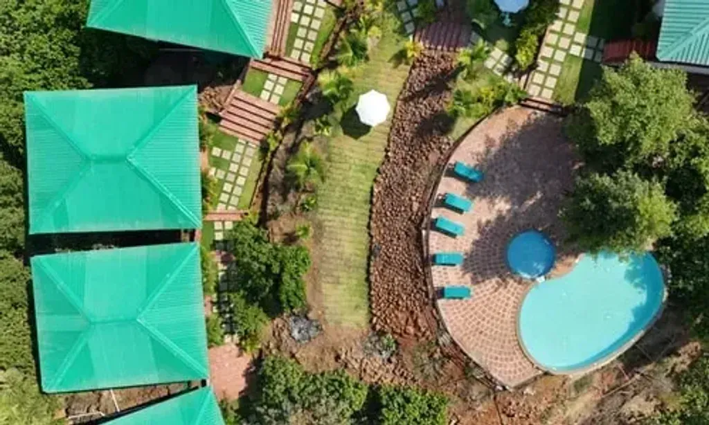 Himalaya Yoga Valley — set in the lively and picturesque region of Goa, the center provides a serene escape while still being accessible to the local charm. The property itself is designed to foster focus and learning, with a beautiful yoga shala that invites deep practice and meditation. The inviting pool offers a refreshing respite, creating a balanced environment for both intensive study and relaxation.