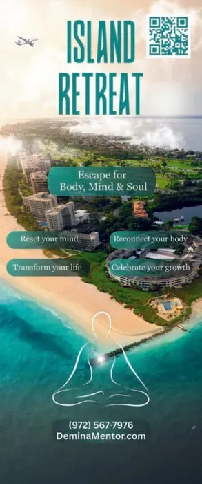 Island Retreat — Situated on Anna Maria Island, the retreat unfolds within a private luxury villa. Guests are surrounded by the calming influence of nature and the refreshing ocean breeze, with easy access to the beach. The environment is crafted to foster movement, clarity, and a profound sense of renewal.