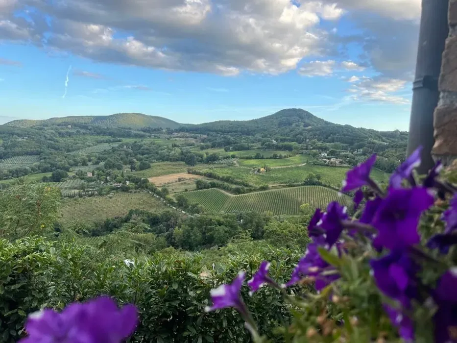 Jennie Lee Yoga Therapy — The retreat is set in the serene Tuscan countryside, surrounded by peaceful woods and expansive hay fields. This charming property offers a tranquil escape, while also being centrally located for exploring the beautiful Montepulciano region.