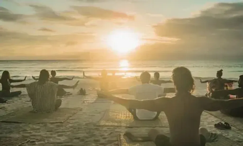 Journey to your Heart Retreat — The retreat is situated in Tulum, on a stretch of coastline where the lush jungle meets the turquoise waters of the Caribbean Sea. The atmosphere is one of serene natural beauty, with the sounds of the jungle and the ocean creating a peaceful backdrop for introspection and relaxation.