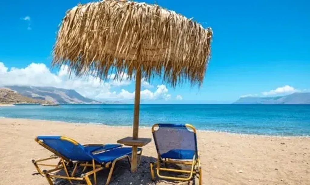 Kissamos Bay Hotel — Situated directly on Paralia beach in Kissamos, the hotel offers immediate access to the sea. The surrounding area provides a relaxed coastal atmosphere, with local restaurants and opportunities for self-guided exploration. Guests can enjoy the natural beauty of Crete, from the sandy shores to nearby hiking trails.