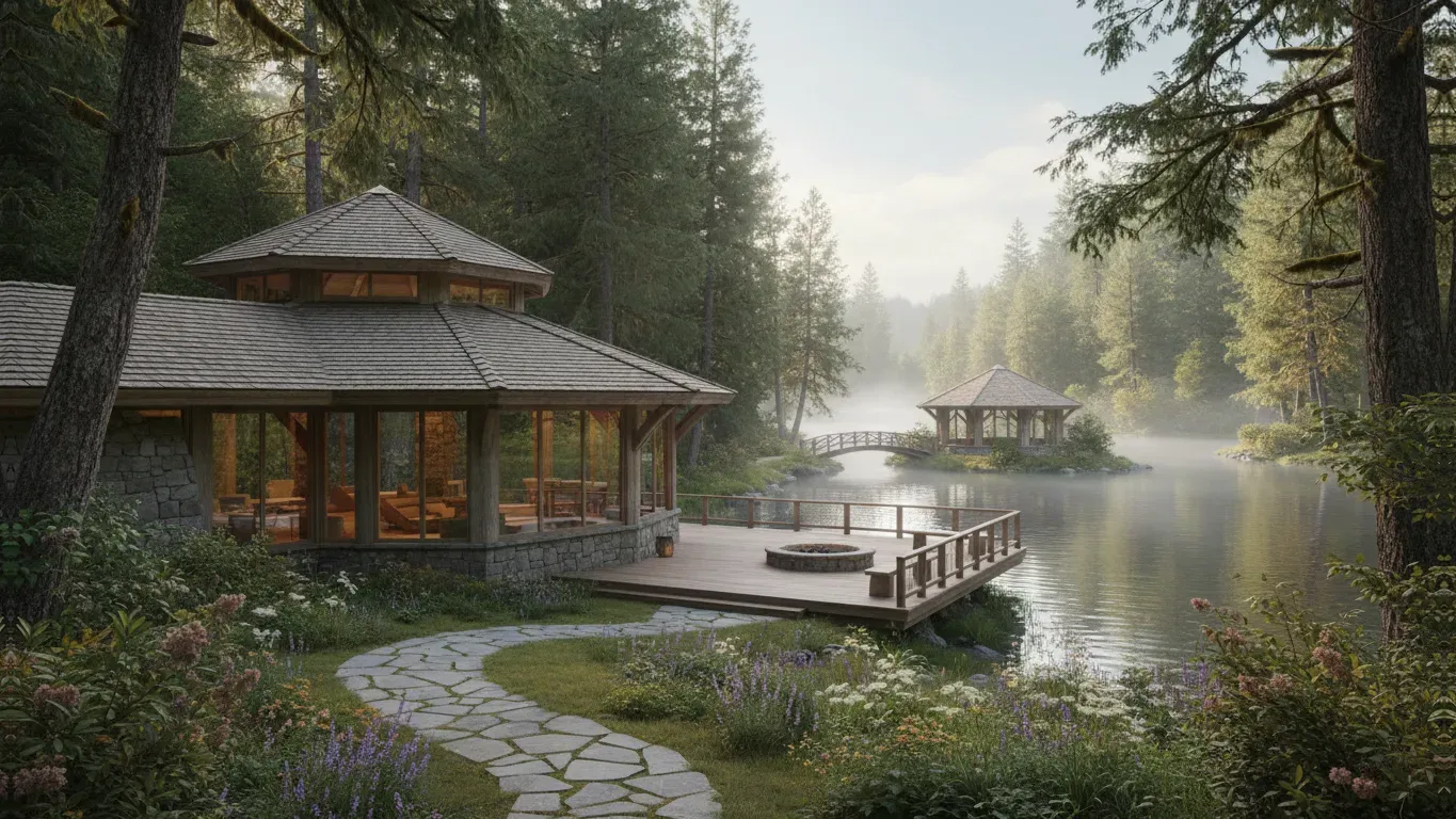 Koon Mindful — The specific location of Koon Mindful is not provided, so details about the surrounding landscape and atmosphere are unknown. However, the center aims to create a sanctuary-like environment conducive to personal development and connection.