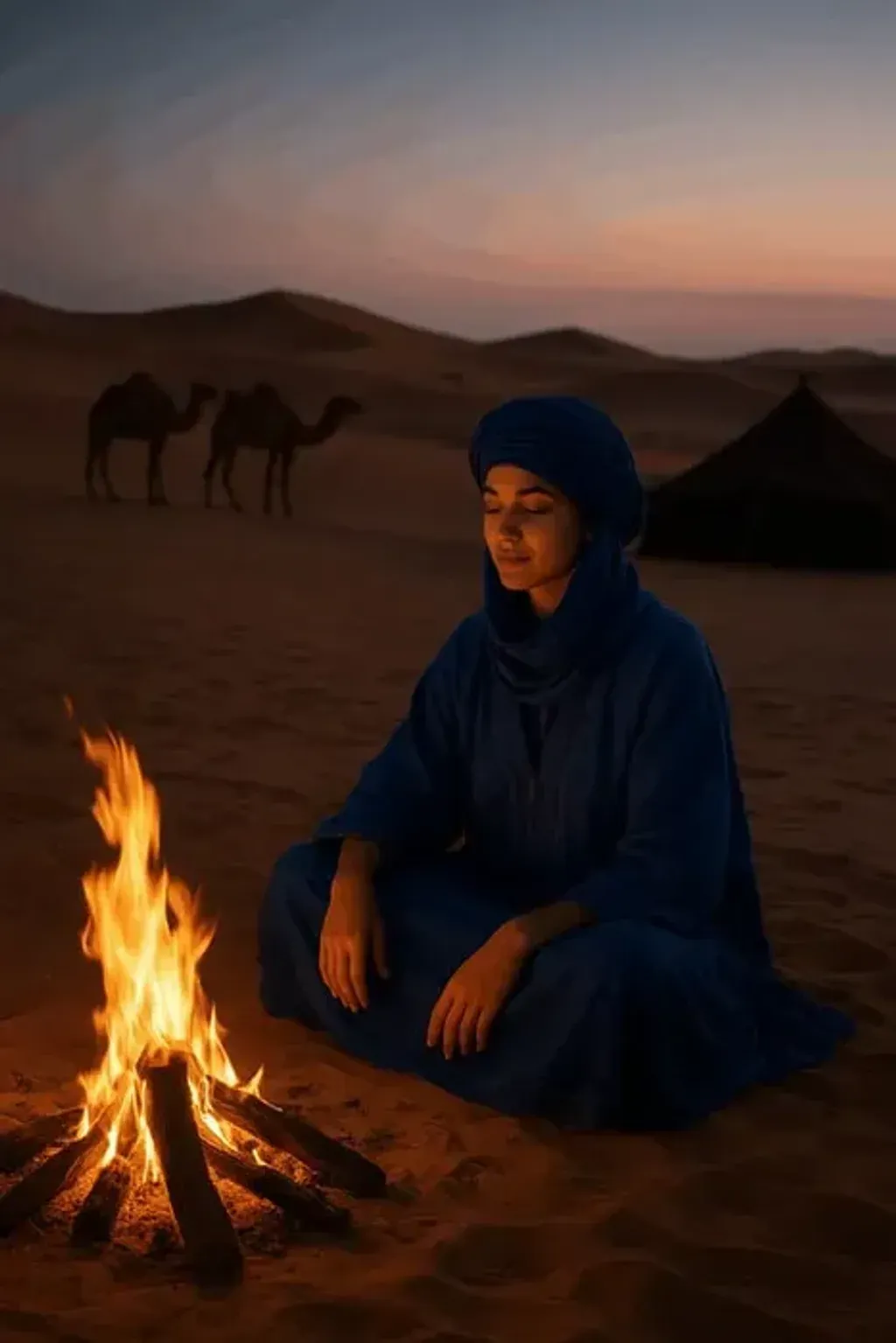 Laura Tiraboschi — The retreats unfold across Morocco's most powerful spiritual landscapes, from the vibrant souks of Marrakech to the golden dunes of Merzouga in the Sahara Desert, and the ancient wisdom of Fez. Participants are immersed in the magic of the desert, the fire of its nights, and the profound energies of these historic locations.