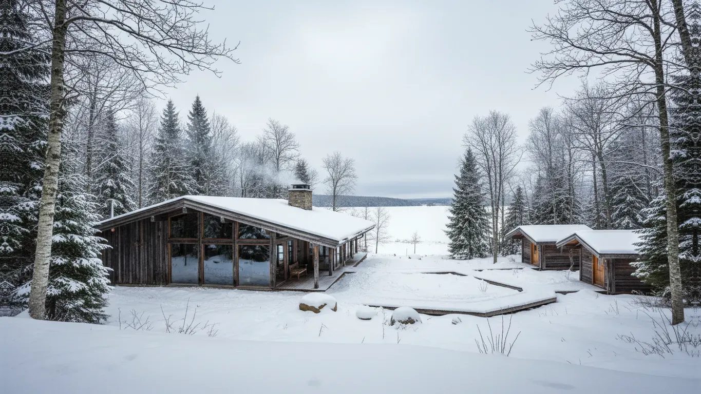 Light of the Prairies — set just outside Saskatoon, Light of the Prairies offers a peaceful rural setting. Expansive windows in the living areas provide sweeping views of the tranquil natural surroundings, creating a sense of calm and connection to the landscape.