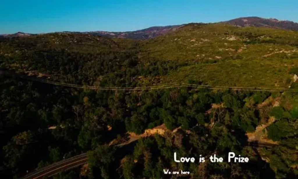 Love is the Prize — Located on Highway 78 in Santa Ysabel, California, the center is situated in a rural area, offering a peaceful environment away from urban distractions. The landscape is typical of inland Southern California, with rolling hills and open spaces, providing a quiet backdrop for reflection and personal growth.