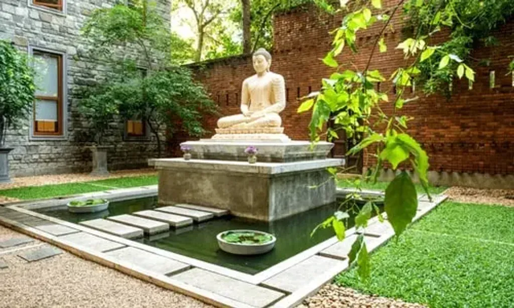 Magga Ayurvedic Anuradhapura — The center is situated in a peaceful, natural environment in Anuradhapura, Sri Lanka, designed to support deep rest and rejuvenation. This serene setting complements the traditional healing practices offered.