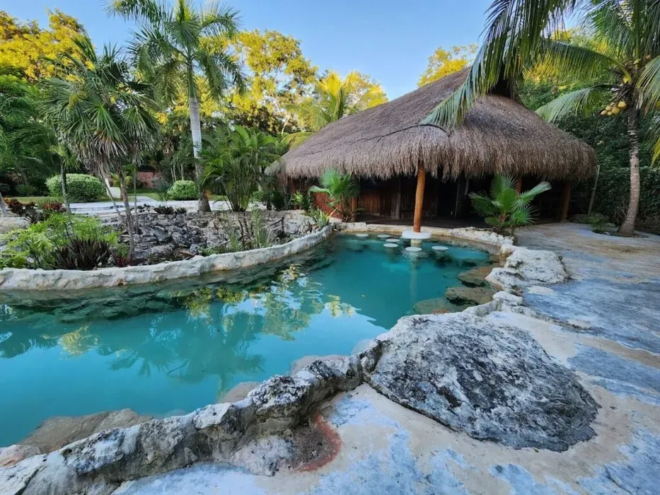 Mat Bicha — The center is situated in a luxurious villa within the mystic jungle of Tulum, offering a serene and nurturing atmosphere. It's designed to help guests feel cared for and deeply connected to nature, providing a tranquil escape from the outside world.