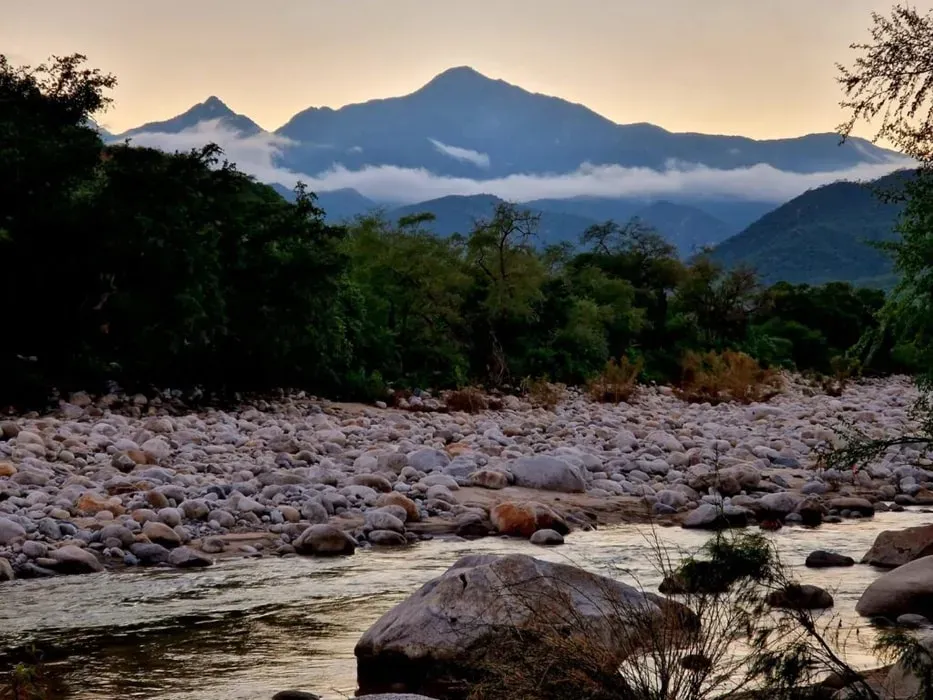 Medicine Spirit — set in the stunning natural beauty of Baja, near a hot springs oasis, the environment at Medicine Spirit is designed to foster deep connection with nature. The landscape provides a serene and powerful backdrop for the transformational work undertaken during the retreats.