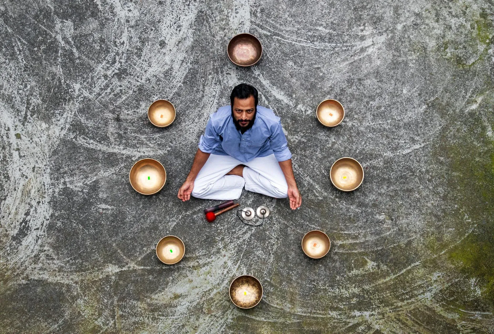 Meditation in Nepal — The center is situated on the access road to the World Peace Stupa, offering a tranquil environment with potential views of the surrounding natural landscape. The open-air dining area suggests a connection to the outdoors, enhancing the sense of peace and natural immersion.