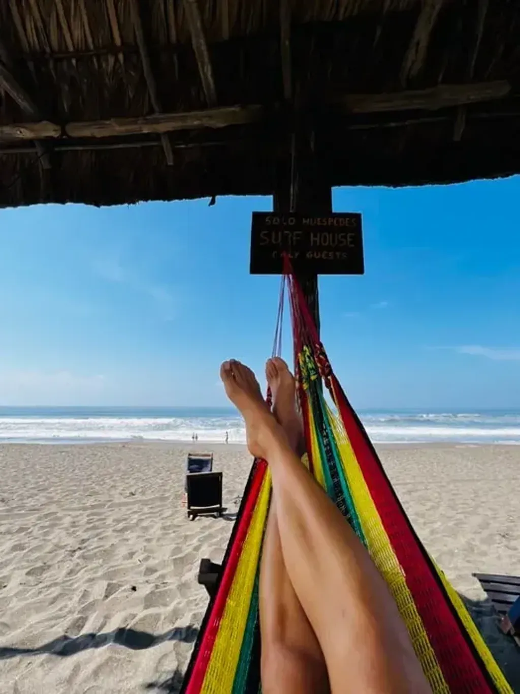 MeledyArt — Perched in Puerto Escondido, Oaxaca, the villa offers stunning views, particularly of the famous sunsets over La Punta village. The property features spacious balconies, a delightful garden well suited to hot afternoons, a swimming pool, and a comfortable hammock space, all designed to foster relaxation and creative flow amidst the natural beauty of Mexico's Pacific coast.