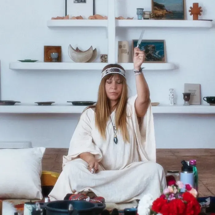 Micaela Ananda y Espai Munay — The exact location in Ibiza is kept under wraps until closer to the retreat date, adding an element of mystery to your journey. While the specific environment isn't detailed, Ibiza's natural beauty, from its serene beaches to its lush landscapes, promises a backdrop conducive to introspection and healing.
