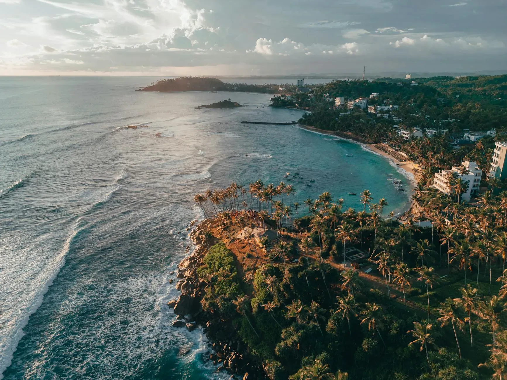 Mina Giatropoulou — Located in Weligama, Sri Lanka, the center is set in a coastal environment, offering easy access to the ocean. The atmosphere is designed to be relaxing and rejuvenating, encouraging guests to engage with nature and find inner peace amidst the tropical surroundings.