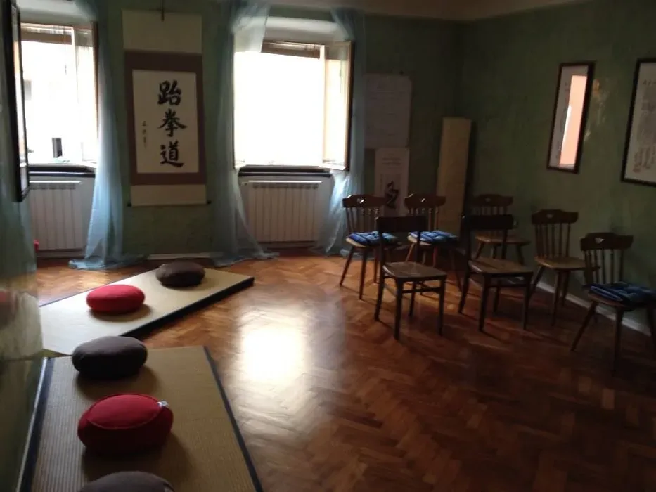 Moto Perpetuo - Udo Qigong — Located on Via del Rivo 13, Moto Perpetuo - Udo Qigong is situated in the vibrant city of Trieste, Italy. Despite its urban location, the dojo is described as an "oasis in the desert," offering a tranquil and detoxifying zone where visitors can relax and connect with their inner selves.
