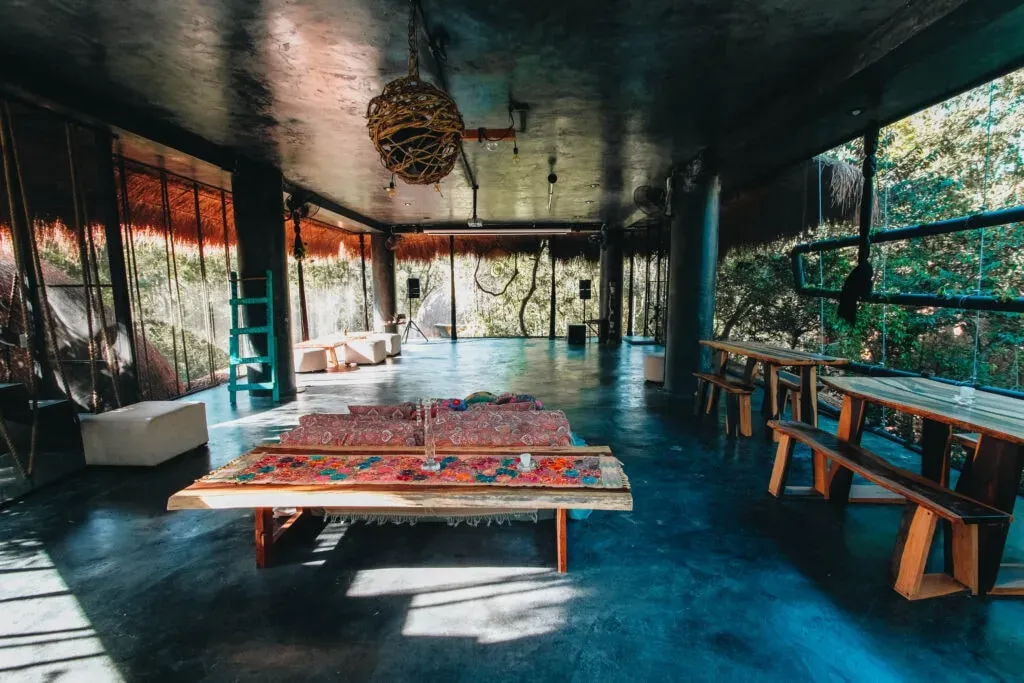 Mystic Vision Retreats — set within the ecological sanctuary of Ekumal, the center is immersed in the vibrant jungle of Tulum. Expect to be surrounded by the sights and sounds of nature, with amenities thoughtfully integrated into the lush environment, offering a tranquil and secluded atmosphere.