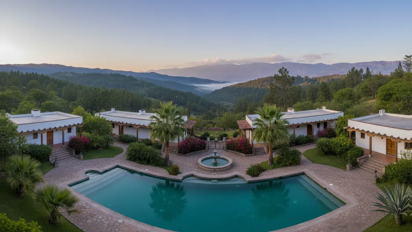 Natural Pathways — This retreat unfolds across diverse and historically rich landscapes in Central Mexico. Participants will experience the urban energy of Mexico City, the awe-inspiring ancient pyramids of Teotihuacan, and the natural thermal springs of Grutas De Tolantango, offering a blend of cultural immersion and natural beauty.