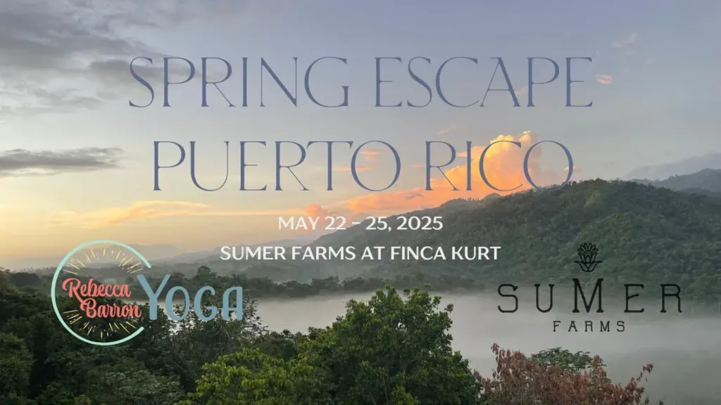 Rebecca Steele Yoga — Located amidst the verdant landscapes of Ciales, Puerto Rico, the center at PR-146 Km 16.1 offers a tranquil escape. The natural surroundings are integral to the retreat experience, inviting guests to immerse themselves in the island's serene environment and align with the rhythms of the earth.