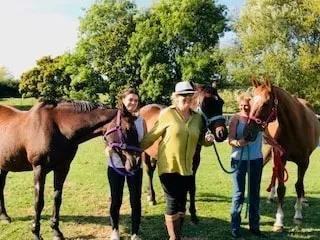 Regain Your Magnificence Equine Retreat — The retreat is situated at Cherry Orchard Farm, set in the picturesque Wiltshire countryside. Guests will spend time in the paddocks, interacting with horses, surrounded by the natural beauty of the area. The location offers a peaceful and rural atmosphere, ideal for introspection and connection with nature.
