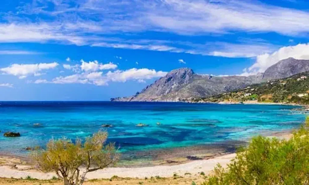 Retreats in Crete — The retreats are situated in the picturesque Plakias area of Southern Crete, stretching from Souda beach to Preveli beach. This region is renowned for its beautiful natural landscapes, with the villas often located just 30 meters from the sea, offering guests a serene and inspiring environment for their personal journey.