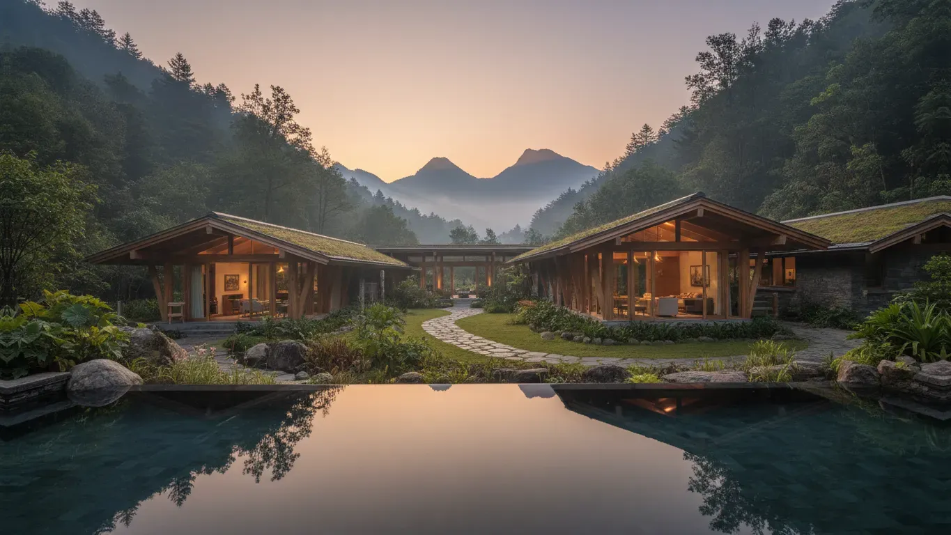 Rock & Rose — The specific location of Rock & Rose is not disclosed, but descriptions highlight the beauty of the land and the overall environment as being profoundly nurturing and conducive to relaxation.