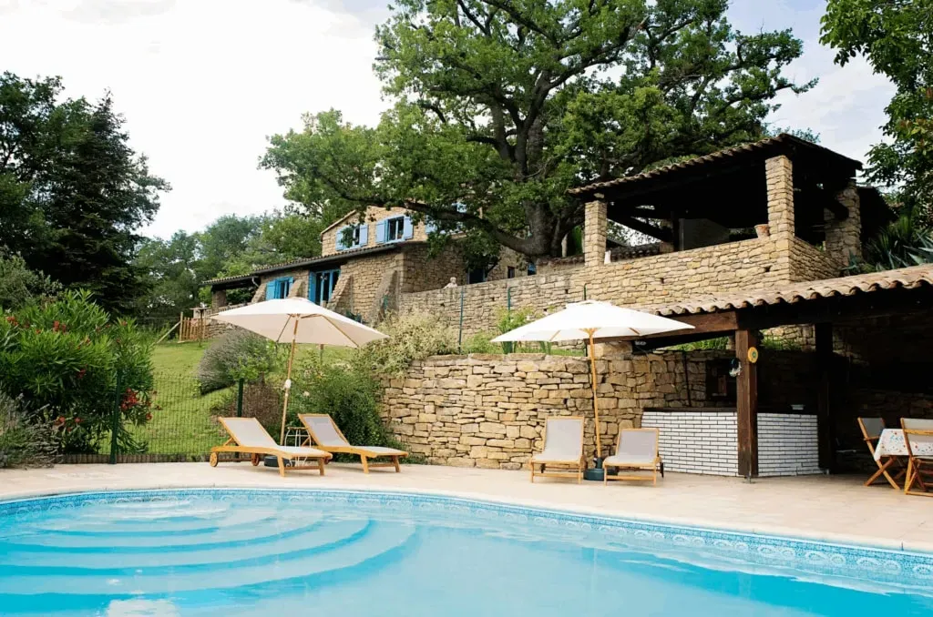 Root & Rise Sanctuary — The center is situated within Domaine de Mournac, a beautiful estate spanning over 15 acres of woodland and vineyards. The property boasts expansive views of the Pyrenees, creating a tranquil and natural environment for reflection and practice. It's a place where the beauty of the French countryside encourages a sense of calm and spaciousness.