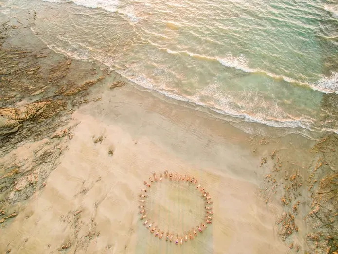 Samudra School of Living Yoga — Instead of a single, fixed location, Samudra School of Living Yoga embraces the world as its setting. Retreats unfold in diverse and often ancient landscapes, from the historical richness of Delphi, Greece, to the vibrant nature of Costa Rica, the spiritual heartland of India, and the unique beauty of Australia. Each destination offers a distinct atmosphere, providing a constantly evolving backdrop for practice and exploration.