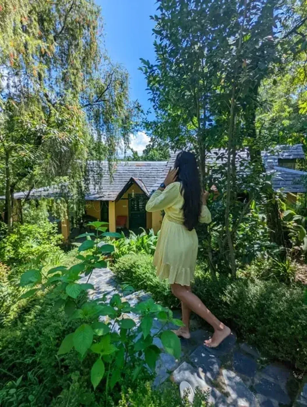 Sankhya Yoga and Wellness — set in Palampur, opposite Andretta Pottery, the center is surrounded by the natural beauty of the region. Its thoughtfully designed spaces aim to create a serene and nurturing environment, well suited to deep healing, relaxation, and connecting with nature.