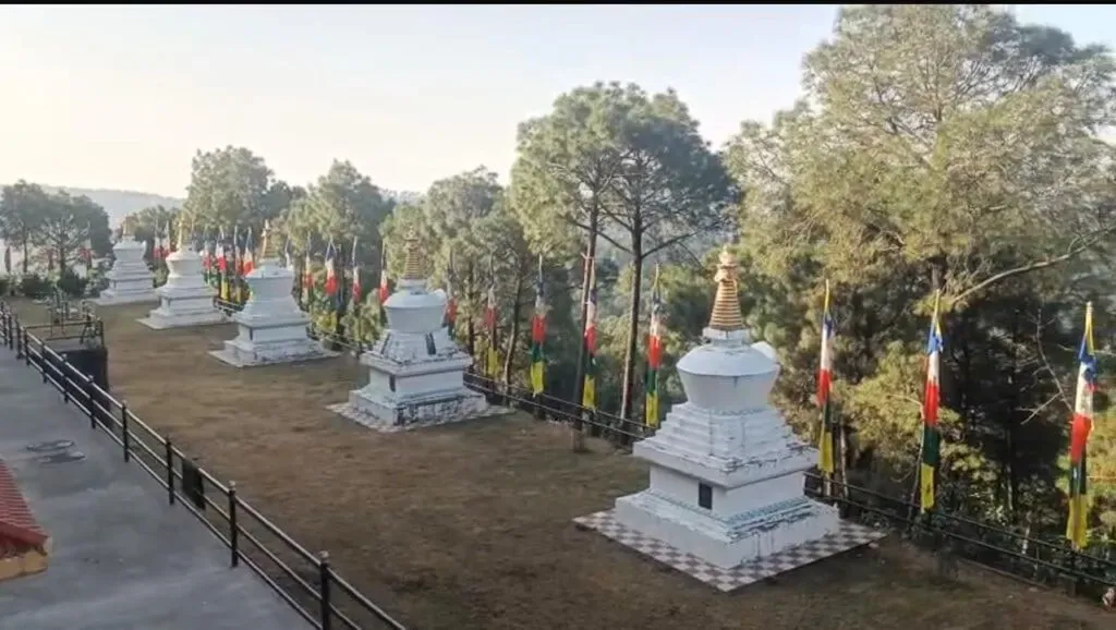 Shakuntala Yogshala — The center is located on the Baijnath - Bhattu- Palpung Sherabling Monastery Road in Keori, Kangra. This places it in the scenic and peaceful foothills of the Himalayas, offering a naturally calming environment. The presence of Sherabling Monastery suggests a spiritual and contemplative atmosphere.