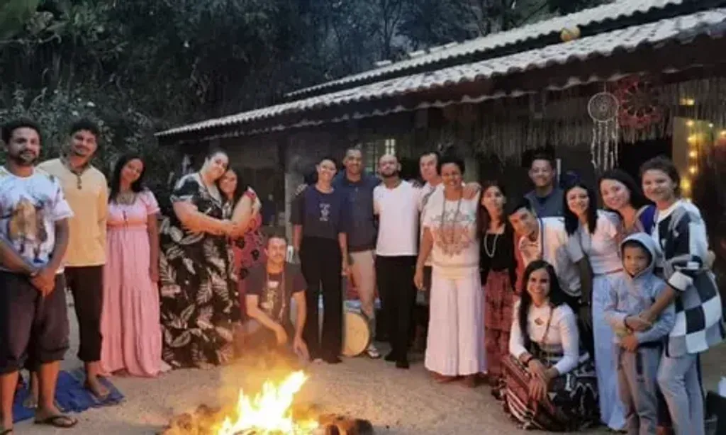 Shamanic Way of Light — The center is situated in Campinas, Brazil, offering a tranquil environment that encourages deep connection with the natural world. While specific landscape details are not provided, the emphasis on 'Mother Nature's plant medicine' suggests a lush, natural setting conducive to healing and introspection.