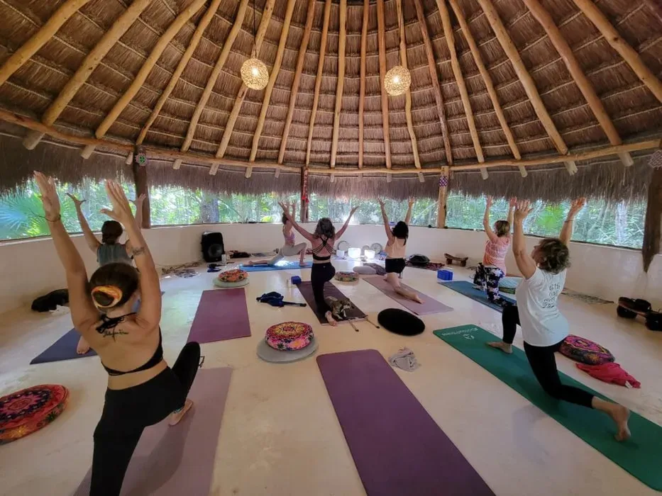 Shannon and Debbie — Located in Akumal, Mexico, the center provides a beautiful and inviting space that encourages creativity and free expression. The natural surroundings are a key part of the experience, highlighted by the presence of a private cenote on the property, offering a opportunity for connection with nature.