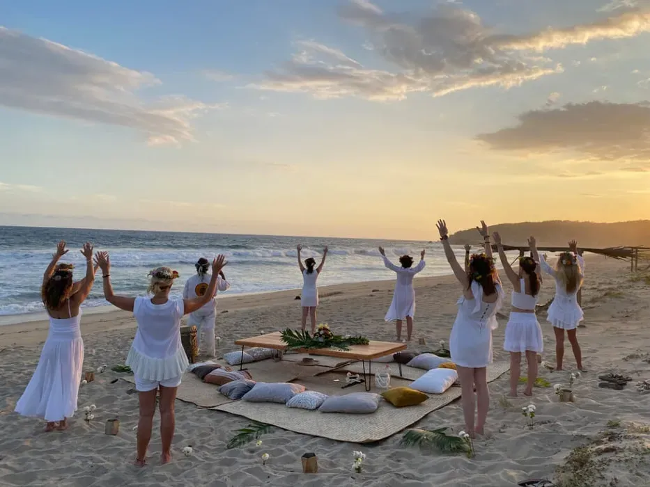 SHE WHO RISES WOMEN'S RETREAT — The retreat is situated in Puerto Escondido, a lively coastal town in Oaxaca, Mexico. The private home is set in the charming Tamarind area, offering a peaceful environment that's just a short walk from the soft, sandy beaches. It's perfectly positioned between the popular Zicatela and La Punta areas, providing easy access to both vibrant spots and tranquil shores.