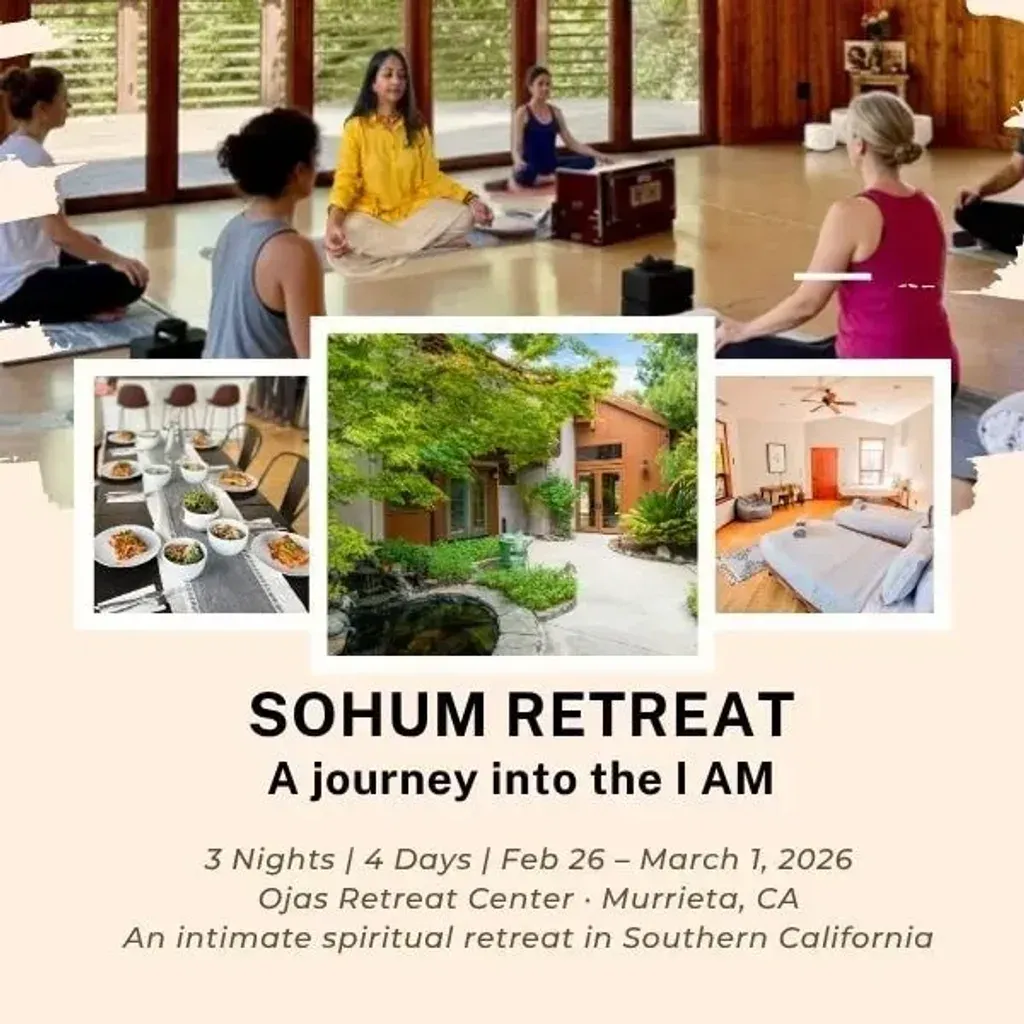 Sohum Retreat — The Ojas Retreat Center, set in the Santa Rosa Plateau, provides a tranquil setting with beautiful mountain views and quiet gardens. Dedicated meditation spots are scattered throughout the property, inviting moments of reflection. The atmosphere is designed to promote healing and growth, encouraging guests to slow down and reconnect with themselves amidst nature's calm.
