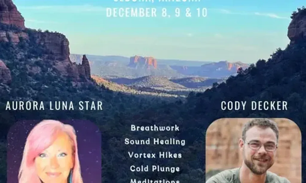 Soma-Soul Winter Retreat — The retreat is set amidst the breathtaking red rock landscapes of Sedona, Arizona. Activities will take participants directly into the famous energy vortexes and the refreshing waters of Oak Creek, providing a deep immersion in the area's natural beauty and spiritual energy. Some activities also take place in the facilitator's home, offering a blend of outdoor adventure and comfortable indoor space.