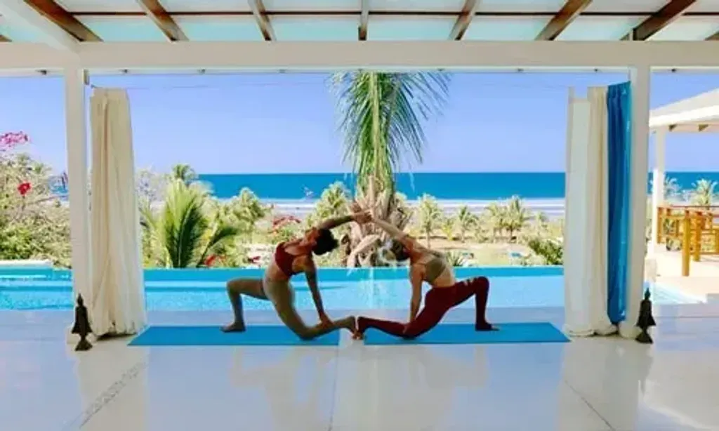 Soma Yoga Institute — The retreat is set on Costa Rica's Nicoya Peninsula, a region famed as one of the world's five 'Blue Zones' for its residents' longevity and well-being. The private Salvatierra venue offers a serene and inspiring atmosphere, with unparalleled ocean views, lush surroundings, and a magical beach well suited to morning yoga sessions.