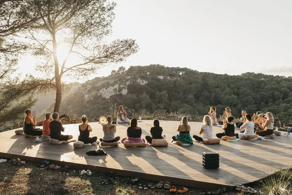 Soul Adventures — Soul Adventures hosts retreats in various luxurious and unique venues across the globe, including Morocco, Mallorca, Jamaica, and Wales. Each location is chosen for its beauty and tranquility, featuring dedicated yoga spaces, lush gardens, and comfortable shared areas to foster a serene and inspiring atmosphere.