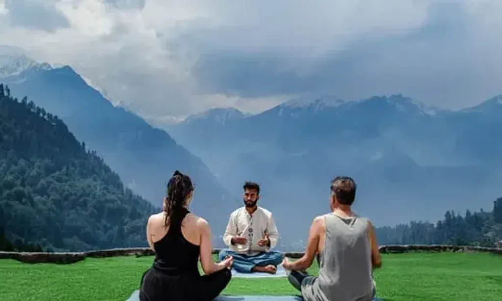Soul & Summit Upcoming Retreats With Coach Vinay — The retreat is situated in Karjat, surrounded by lush greenery and gentle hills, creating a naturally peaceful and serene environment. The venue itself is designed to complement this tranquility, featuring earthy architecture and open spaces that encourage mindfulness and relaxation.